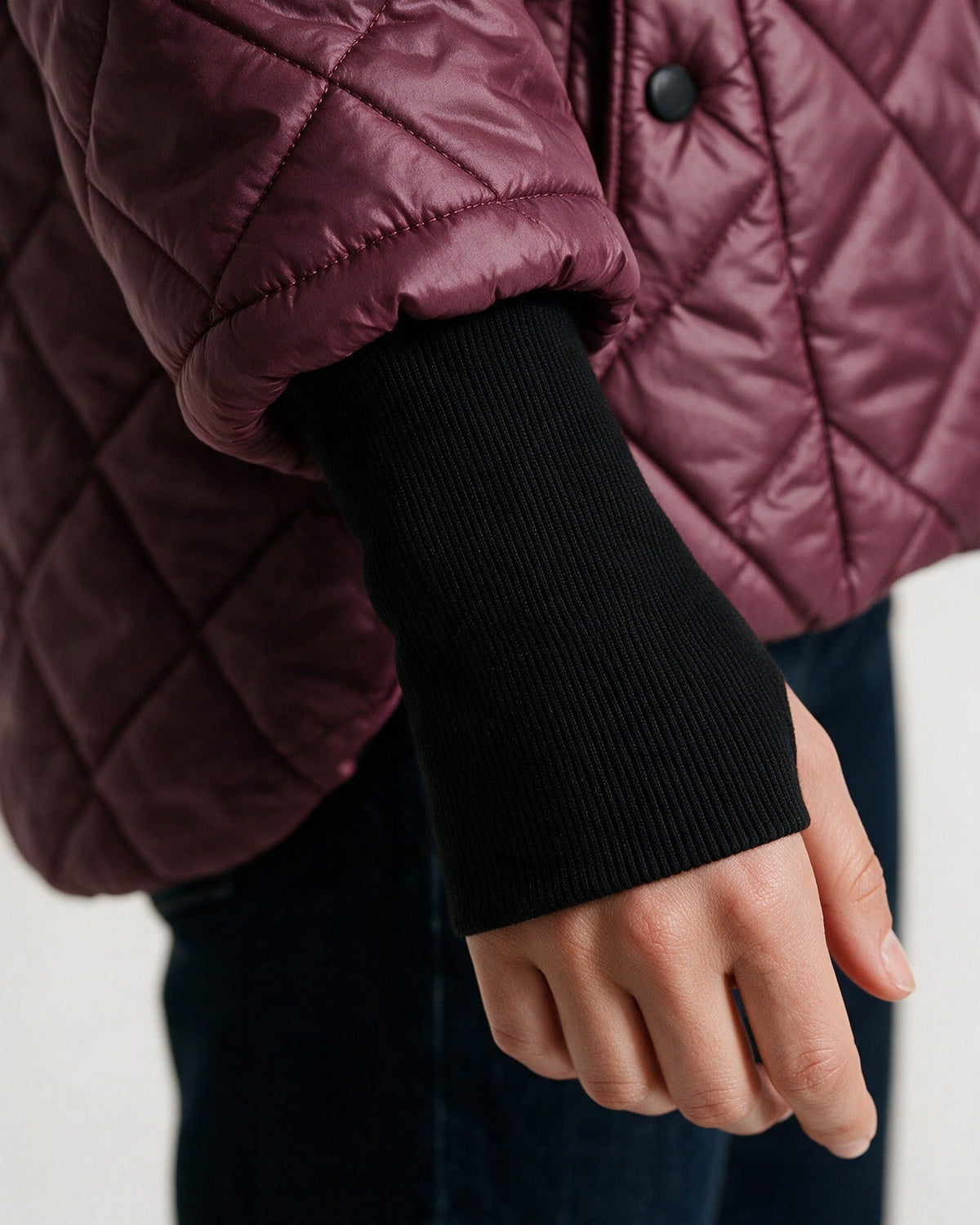 Ainsley — Women's Diamond-Quilted Puffer Jacket with Hood