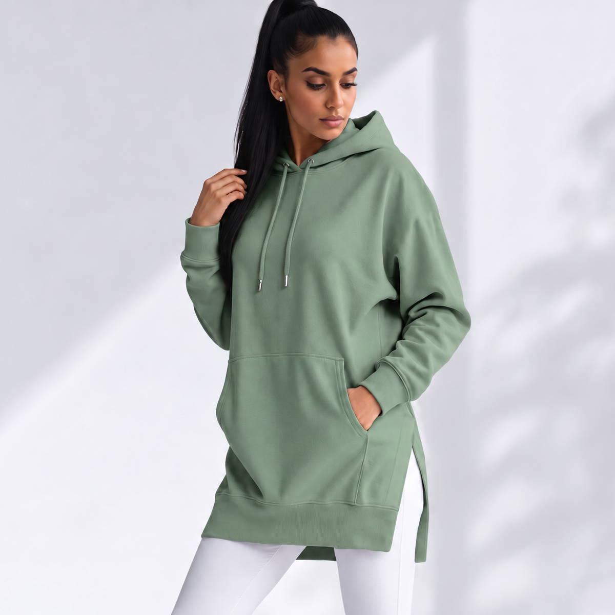 Oversized Hoodie Dress