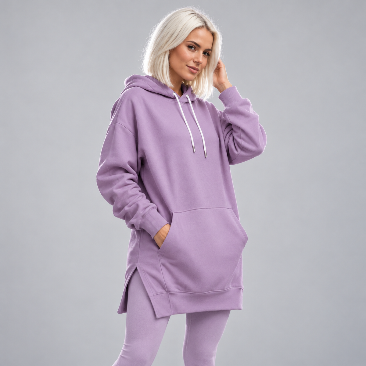Oversized Hoodie Dress